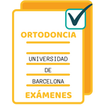 Exámenes de Ortodoncia - Universidad de Barcelona
